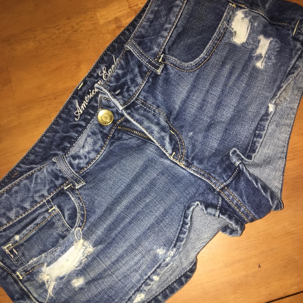 AE jean shorts